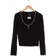 roccobarocco Damen Langarmshirt, schwarz, Gr. 42