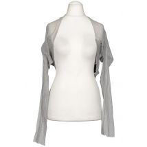 Rundholz Damen Strickjacke, grau, Gr. 38