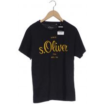 s.Oliver Selection Herren T-Shirt, schwarz, Gr. 46