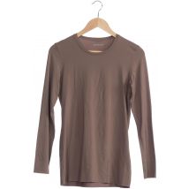 S.marlon Damen Langarmshirt, beige, Gr.