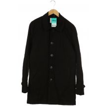 Selected Herren Mantel, schwarz, Gr.
