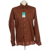 Signum Herren Hemd, braun, Gr.