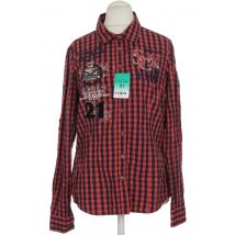 Soccx Damen Bluse, rot, Gr. 40