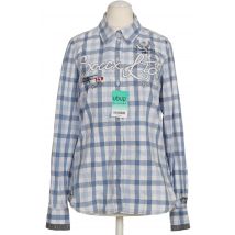 Soccx Damen Bluse, blau, Gr. 36