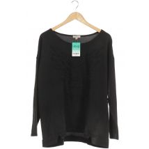 Soccx Damen Sweatshirt, schwarz, Gr. 44