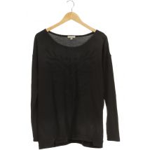 Soccx Damen Sweatshirt, schwarz, Gr. 40