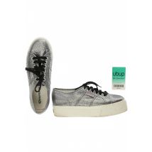 Superga Damen Sneakers, silber, Gr. 39