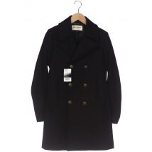 Saint Laurent Paris Damen Mantel, schwarz, Gr. 40