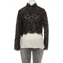 Sandro Damen Bluse, schwarz, Gr.