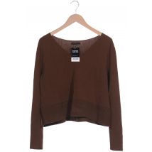 Sarah Pacini Damen Langarmshirt, braun, Gr. 42