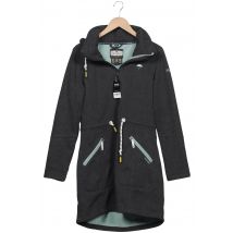 Schmuddelwedda Damen Mantel, grau, Gr. 42