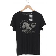 Schott NYC Herren T-Shirt, schwarz, Gr. 48