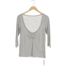 Second Hand Einzelstücke Damen Langarmshirt, grau, Gr. 38