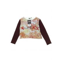 Second Hand Einzelstücke Damen Langarmshirt, braun, Gr. 116