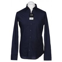 Seidensticker Herren Hemd, marineblau, Gr. 50
