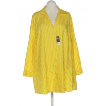 Selection by Ulla Popken Damen Bluse, gelb, Gr. 54