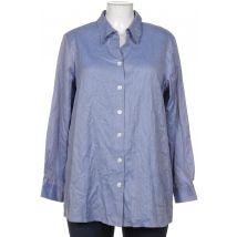 Selection by Ulla Popken Damen Bluse, blau, Gr. 42