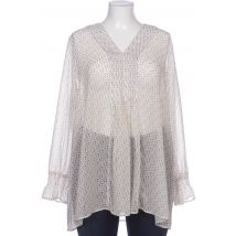 Selection by Ulla Popken Damen Bluse, beige, Gr. 46