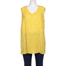 Selection by Ulla Popken Damen Bluse, gelb, Gr. 50