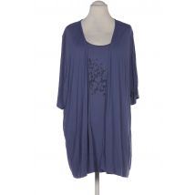 Selection by Ulla Popken Damen T-Shirt, blau, Gr. 52