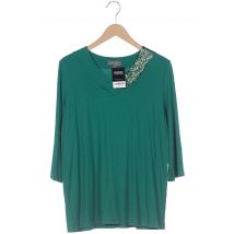 Selection by Ulla Popken Damen Langarmshirt, grün, Gr. 42
