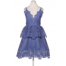 self-portrait Damen Kleid, blau, Gr. 8