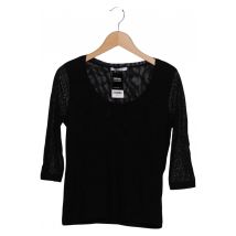 SEM PER LEI Damen Langarmshirt, schwarz, Gr. 38