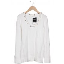 SEM PER LEI Damen Langarmshirt, weiß, Gr. 36