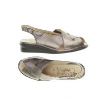 Semler Damen Sandale, beige, Gr. 6.5