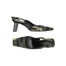 Sergio Rossi Damen Sandale, grau, Gr. 38.5