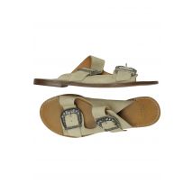 Sezane Damen Sandale, beige, Gr. 41