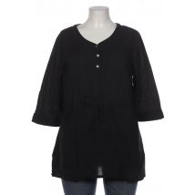 sheego Damen Bluse, schwarz, Gr. 46