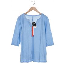 sheego Damen Langarmshirt, blau, Gr. 40