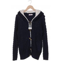 sheego Damen Strickjacke, marineblau, Gr. 42