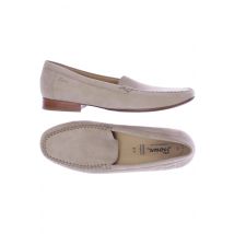 Sioux Damen Halbschuh, beige, Gr. 8