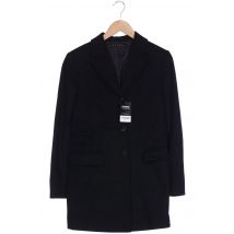 Sisley Damen Mantel, schwarz, Gr. 42