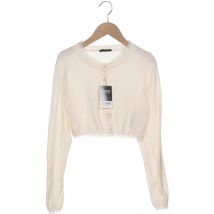 Sisley Damen Strickjacke, cremeweiß, Gr. 36