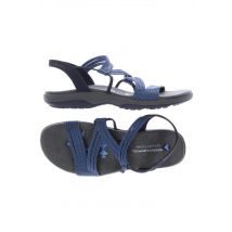 Skechers Damen Sandale, blau, Gr. 9