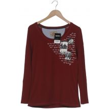 Soccx Damen Langarmshirt, bordeaux, Gr. 42