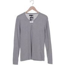 Solid Herren Langarmshirt, grau, Gr. 52