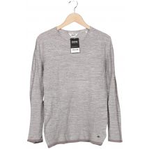 Solid Herren Pullover, grau, Gr. 52