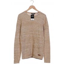 Solid Herren Pullover, beige, Gr. 52