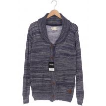 Solid Herren Strickjacke, blau, Gr. 52