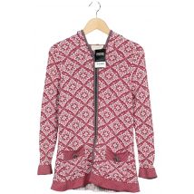Sorgenfri Sylt Damen Strickjacke, pink, Gr. 34