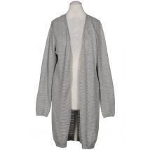 soyaconcept Damen Strickjacke, grau, Gr. 38