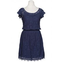 Springfield Damen Kleid, marineblau, Gr. 36