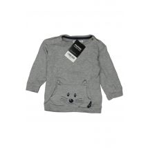 Sterntaler Jungen Langarmshirt, grau, Gr. 80