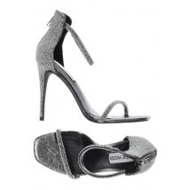 Steve Madden Damen Sandale, silber, Gr. 37