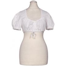 Stockerpoint Damen Bluse, weiß, Gr. 32