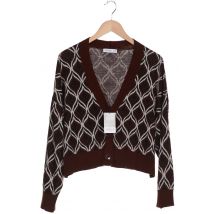 Stradivarius Damen Strickjacke, braun, Gr. 38